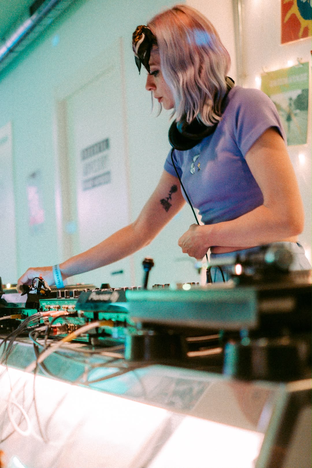 DJ performing live at an event